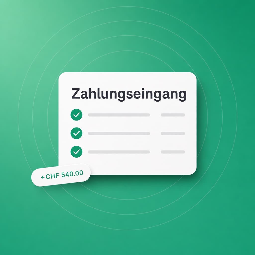 Zahlungen in KIDESK, als Illustration im Markengrün