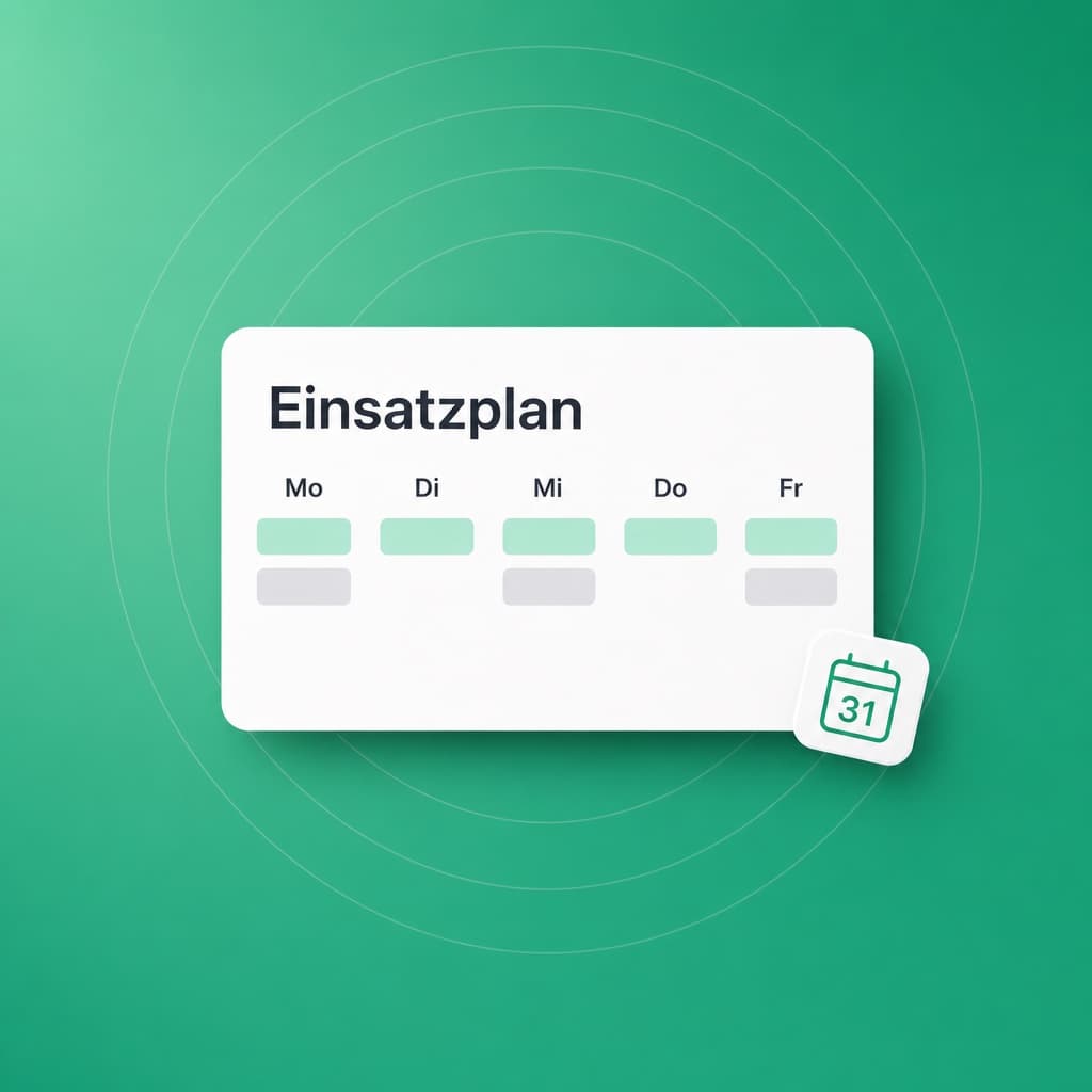Aufträge in KIDESK, als Illustration im Markengrün